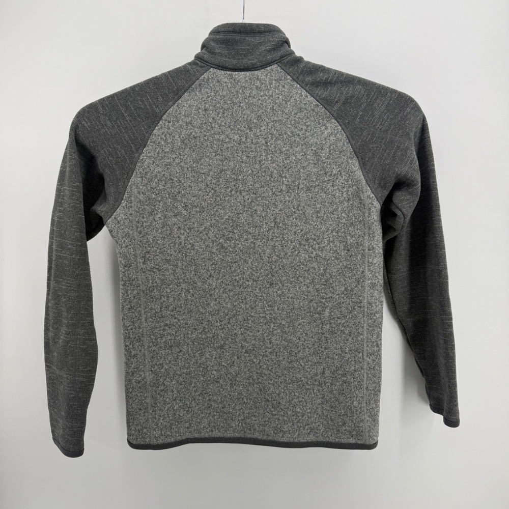 Patagonia Better Sweater 1/4 Zip Pullover Fleece Gray Mens Medium 25523 - Picture 4 of 8